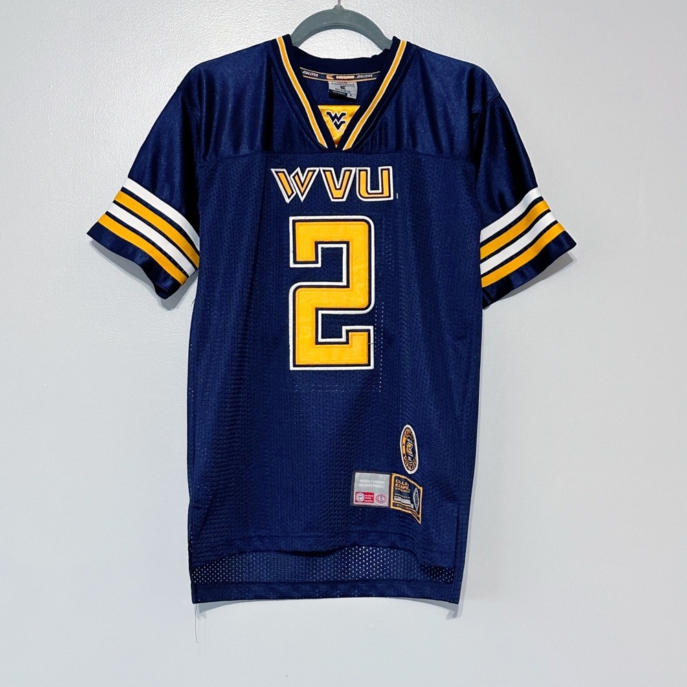 Colosseum‎ Athletics WVU West Virginia Jarret Doege youth size large (16/18)